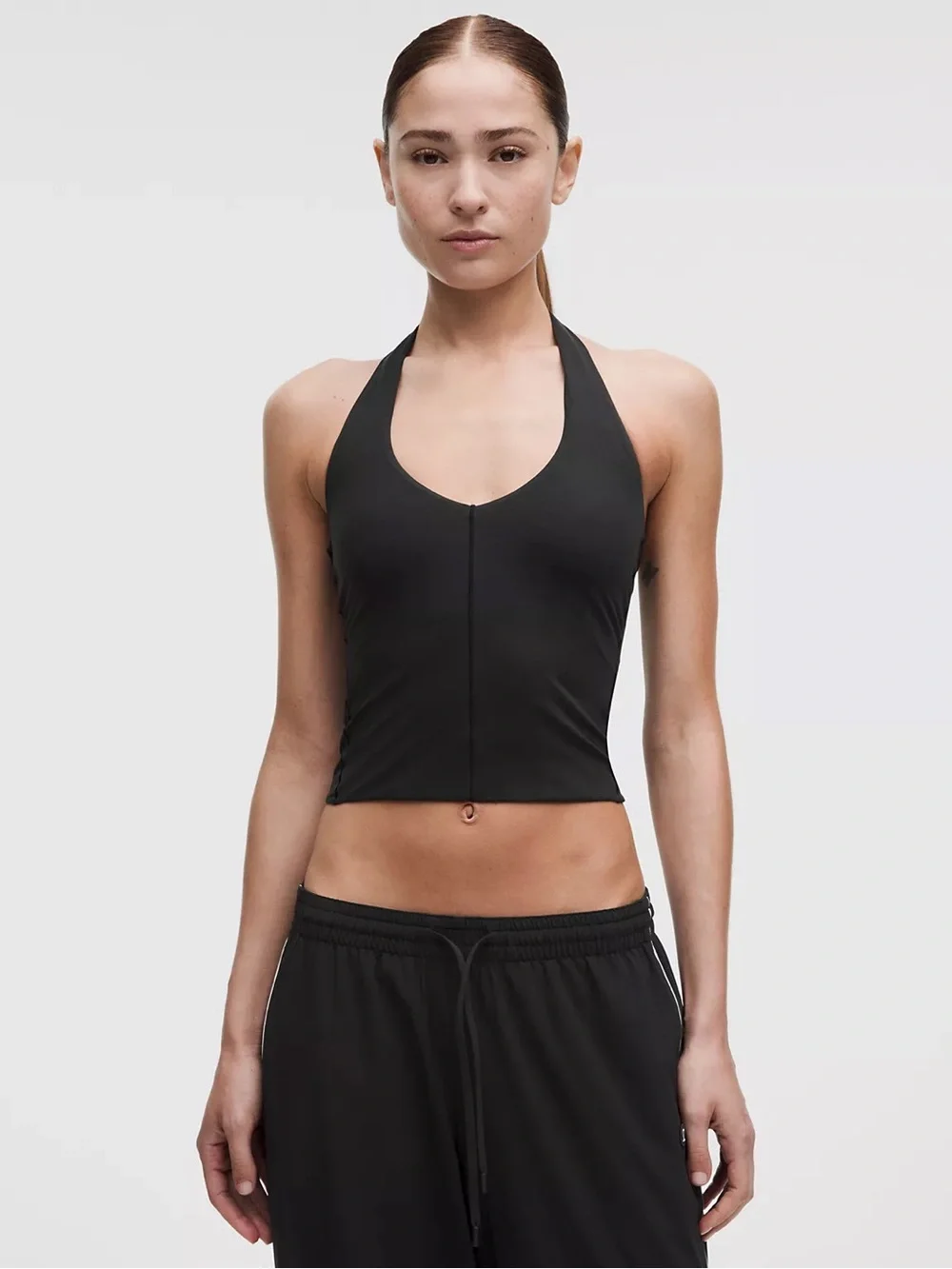Wundermost Ultra-Soft Nulu Halter Tank Top